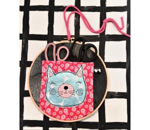 Stickserie - Kitty Doodle inkl. ITH Anhänger